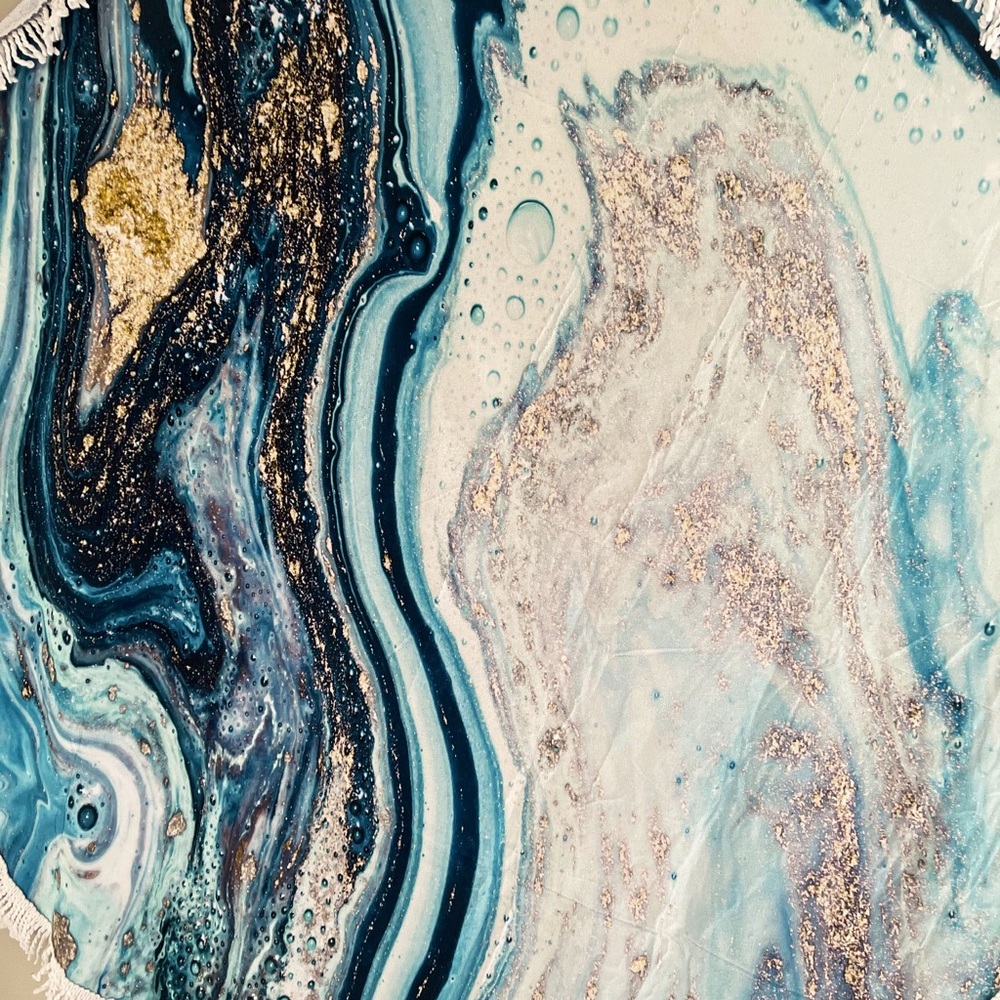 Microfiber Geode Beach Towel